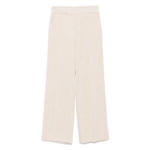 VIA MASINI 80 Women's Corduroy Wide-Leg Pants Women Beige